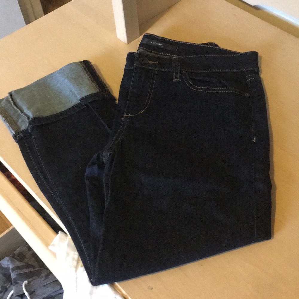 Joes crop jean with cuff